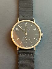 Nomos tangente nachtblau gebraucht kaufen  Kirchzarten