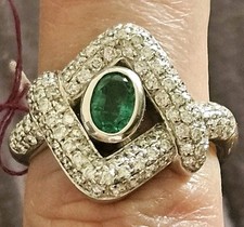Damiani 18k emerald for sale  Palm Springs