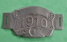 Ancienne plaque fiscale d'occasion  Longueville-sur-Scie