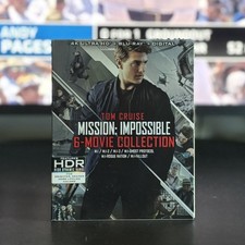 Mission: Impossible: 6 Movie Collection 4K Ultra HD, Blu-Ray, Digital (Unsealed) comprar usado  Enviando para Brazil