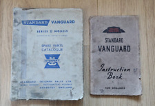 Standard vanguard instruction for sale  STAMFORD