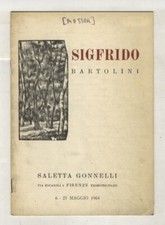Sigfrido bartolini. usato  Firenze