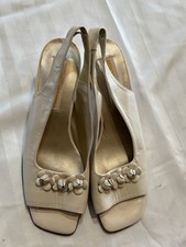 ivory colored heels for sale  Winchester