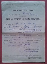 Caulonia 1948 foglio usato  Roma