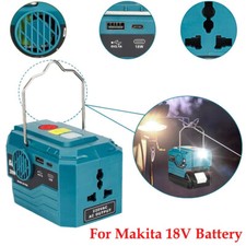 Inversor de energia portátil 200W para bateria Makita 18V para CA 120V 220V com luz comprar usado  Enviando para Brazil