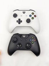 Controles sem fio Xbox One S branco + Xbox One preto funcionando  comprar usado  Enviando para Brazil