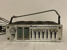 Amplificador equalizador gráfico vintage Rondo modelo AE207. Não testado. comprar usado  Enviando para Brazil