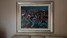 Quadro olio tela usato  Palermo