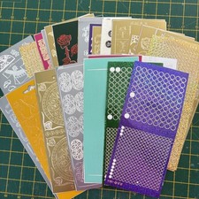Peel sticker embellishments for sale  MAIDSTONE
