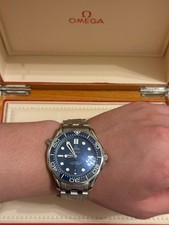Relógio masculino Omega Seamaster azul comprar usado  Enviando para Brazil