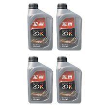 Olio motore selenia usato  Valva