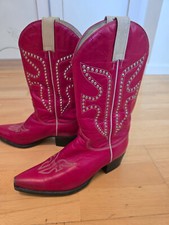 Stivali cowboy donna usato  Spedire a Italy