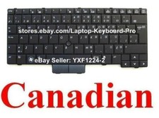 Teclado para HP EliteBook 2540 2540p - CF francês canadense  comprar usado  Enviando para Brazil