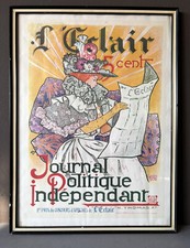 Poster vintage eclair usato  Castelfranco Emilia