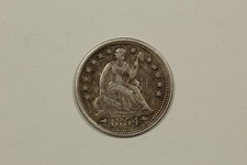 1854 seated liberty for sale  Eaton