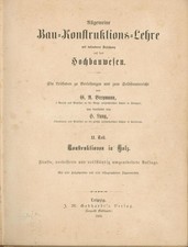 Konstruktionen holz allgemeine gebraucht kaufen  Pirna, Dohma, Struppen
