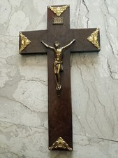 Antico crocifisso legno usato  Battipaglia