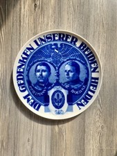 Patriotischer rosenthal teller gebraucht kaufen  Bergenhusen