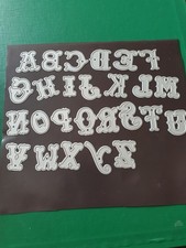 Alphabet cutting dies for sale  EYE