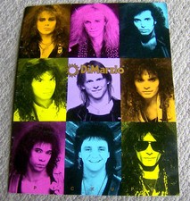 RARE vintage 1989 DiMarzio GUITAR PICKUPS CATALOG heavy metal Steve Vai RETRO comprar usado  Enviando para Brazil