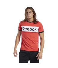 Camiseta Reebok Masculina Gráfica Logotipo Colorblocked, Vermelha, Média, usado comprar usado  Enviando para Brazil