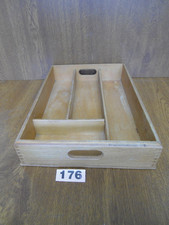 Vintage compartment wooden for sale  WALTON ON THE NAZE
