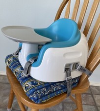 Cadeira alta e bandeja azul aquático assento elevatório ajustável 3 em 1 bebê Bumbo bebê criança comprar usado  Enviando para Brazil