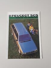 Catalogue peugeot 505 d'occasion  Saint-Maur-des-Fossés