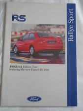 Ford range brochure for sale  KINGS LANGLEY