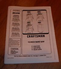 Sears craftsman inch for sale  West Islip