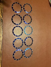 Lote 10 relógio Rolex Submariner ouro 18K moldura azul inserções 16613 16803 16618 #1 comprar usado Lote 10 relógio Rolex Submariner ouro 18K moldura azul inserções 16613 16803 16618 #1 comprar usado  Enviando para Brazil