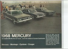 1968 mercury sales for sale  Lees Summit