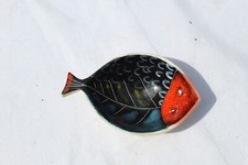 ramequin Poisson style vallauris 11,5 x 7 cm ancien vintage TBE comprar usado  Enviando para Brazil