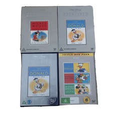 Walt Disney Treasures DVD Coleção Mickey Mouse Vol 1 2 Pato Donald Raro x4 comprar usado  Enviando para Brazil