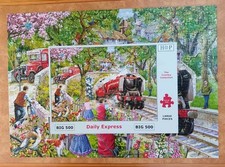 Hop BIG 500 XL Kawałek Puzzle Pociąg parowy Komplet 2022 DARMOWA WYSYŁKA  na sprzedaż  Wysyłka do Poland