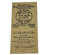 1900s beach manufacturing for sale  Albert Lea
