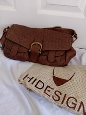 Hidesign leather brown for sale  DURHAM