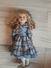 Keramikpuppe dekopuppe puppe gebraucht kaufen  Oberdiebach, Trechtingshausen, Weiler