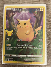 Pikachu carte pokémon d'occasion  Biot