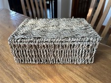 Seagrass woven storage for sale  BROMLEY