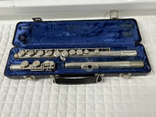 Flauta vintage WT Armstrong prata modelo 104 com estojo comprar usado  Enviando para Brazil