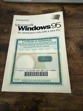 Microsoft windows vintage for sale  WORCESTER