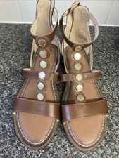 hush puppies brown sandals for sale  THETFORD