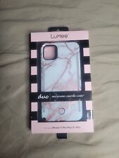 Capa LuMee Duo instafame iluminada iPhone 11 Pro Max/Xs Max - Mármore rosa/branco, usado comprar usado  Enviando para Brazil