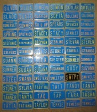mini tags plates signs for sale mini tags plates signs for sale Olmsted Falls