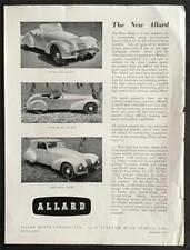 Allard car range for sale  LEICESTER