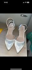 Scarpe sposa raso usato  Francavilla Fontana