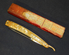 Rasoio dritto vintage usato  Spedire a Italy