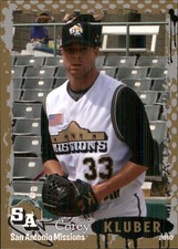 Corey Kluber 2010 Grandstand San Antonio Missions RC Rookie AutographDen comprar usado  Enviando para Brazil