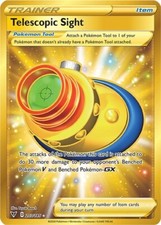 Mira telescópica - 203/185 - Pokemon Vivid Voltage Sword & Shield Secret raro quase perfeito comprar usado  Enviando para Brazil